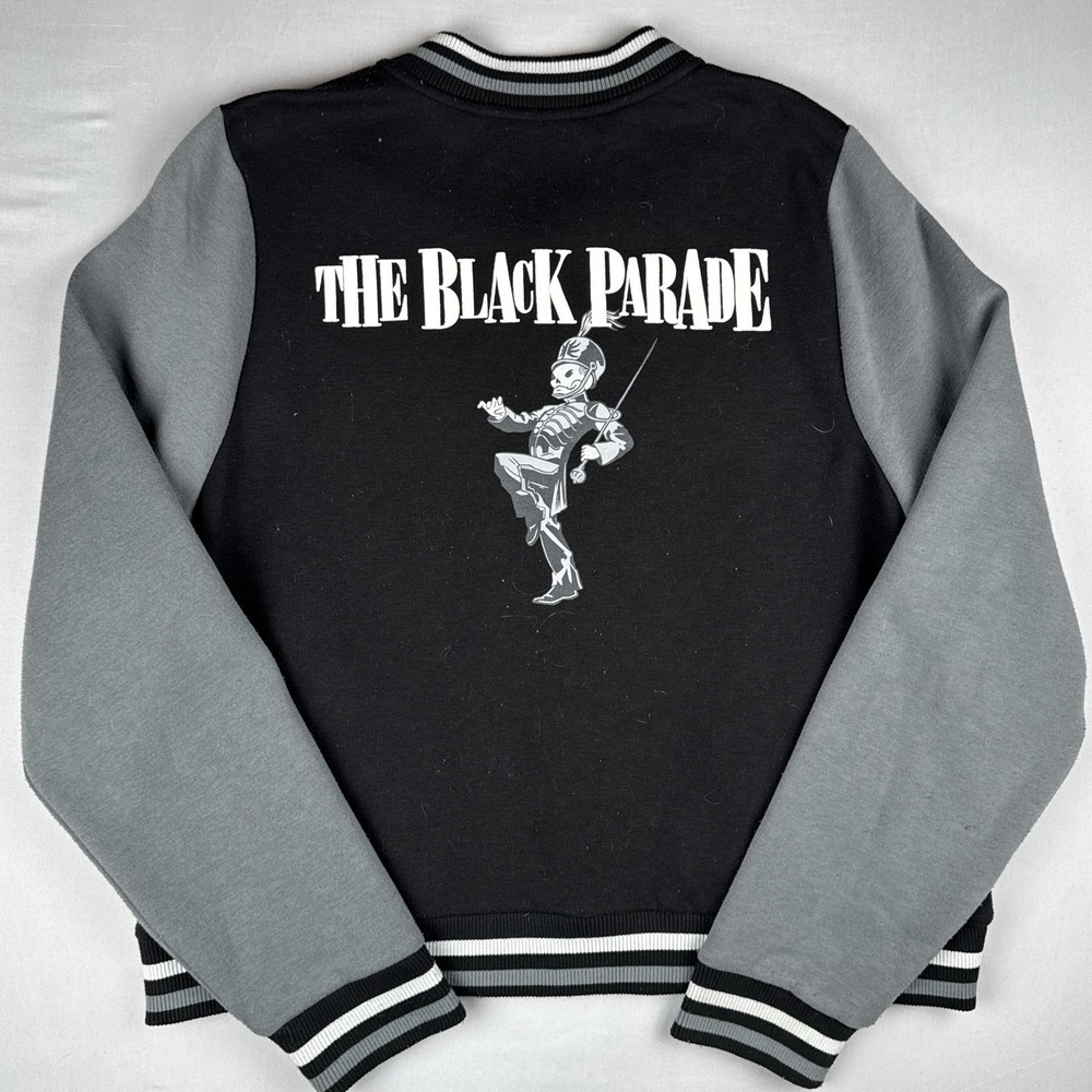 My Chemical Romance Black Parade Jacket XXL Varsity Bomber Band MCR Emo Punk